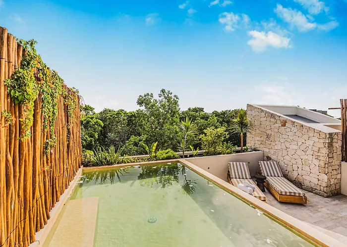 Jungle Penthouse W Sunset Rooftop Private Pool * Tulum